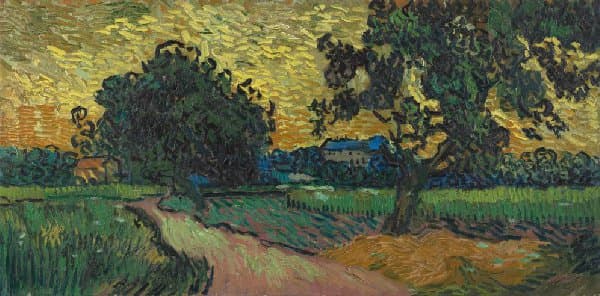 Vincent van Gogh, Landscape at Twilight, 1890